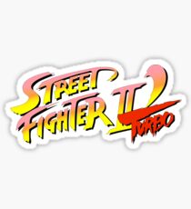 Street fighter 2 turbo Sticker