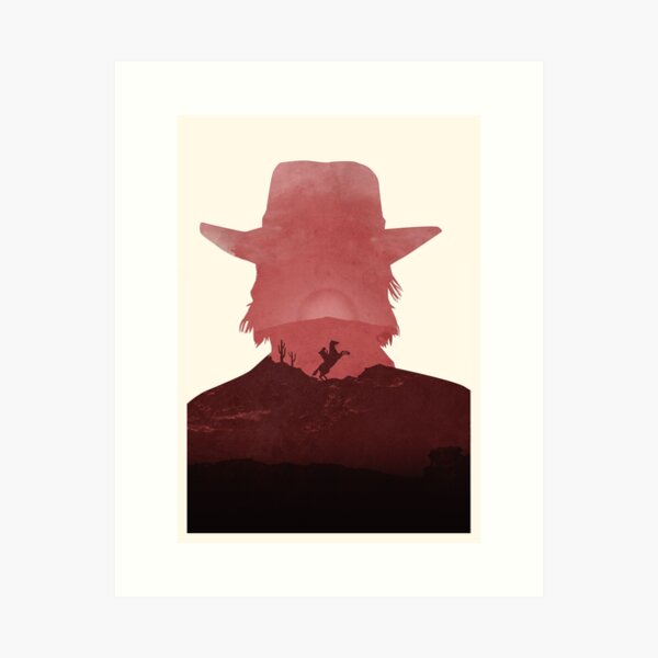 Red (No Text) Art Print