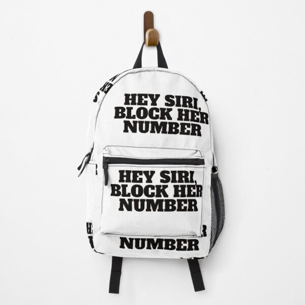 Item preview, Hey Siri, Block Her Number  designed and sold by PerezStoreArt.