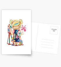 The Little Artist Postcards