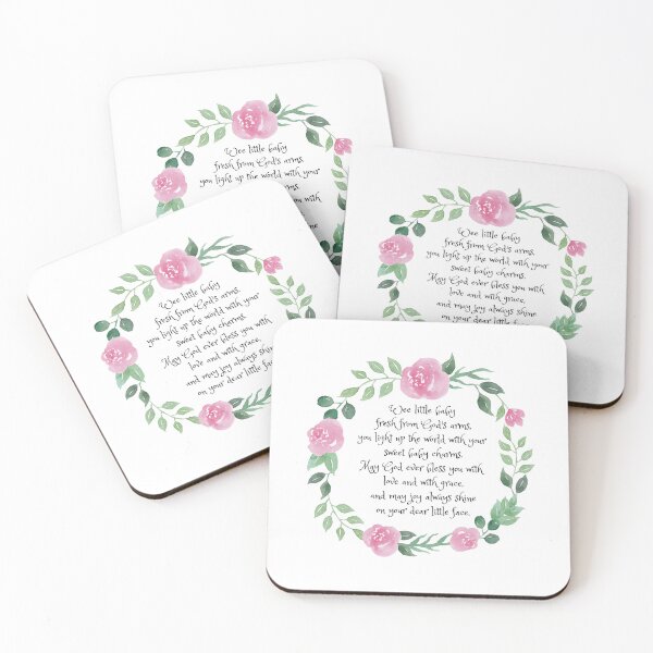 Item preview, Nursery Baby Blessing Wee Little Baby Fresh From God's Arms designed and sold by JCL Design Studio.