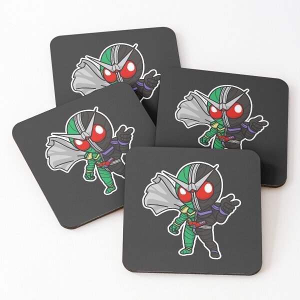 Item preview, Kamen Rider W (CycloneJoker) Chibi Style Kawaii designed and sold by mattzwug-draws.