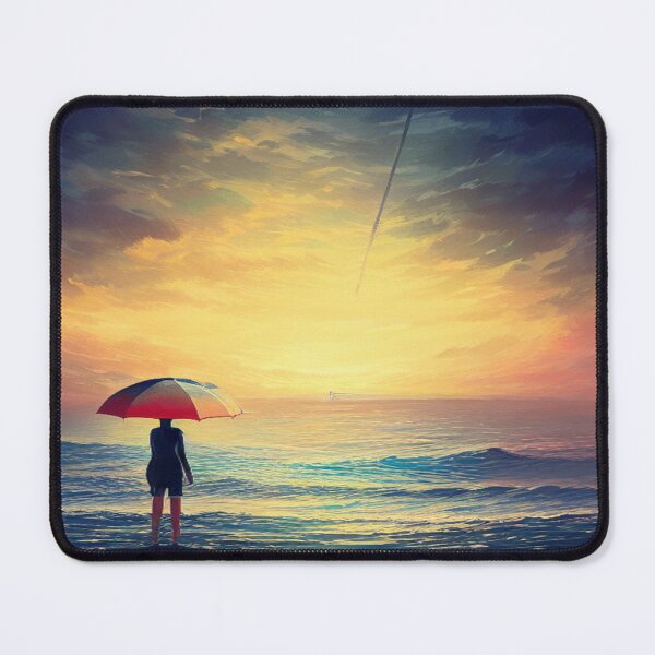 Item preview, Contemplating the Sea Art designed and sold by TravelingOak.
