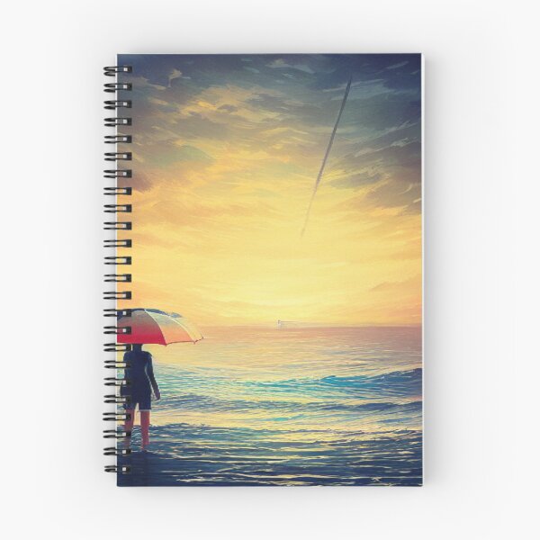 Item preview, Contemplating the Sea Art designed and sold by TravelingOak.