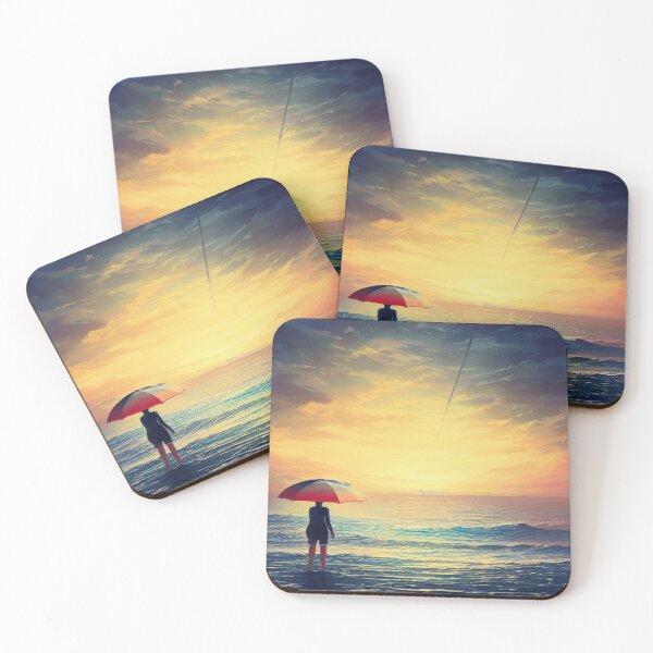 Item preview, Contemplating the Sea Art designed and sold by TravelingOak.