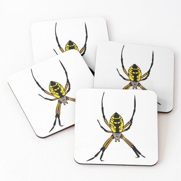 Item preview, yellow garden spider/orb weaver designed and sold by Artsy-Astronaut.