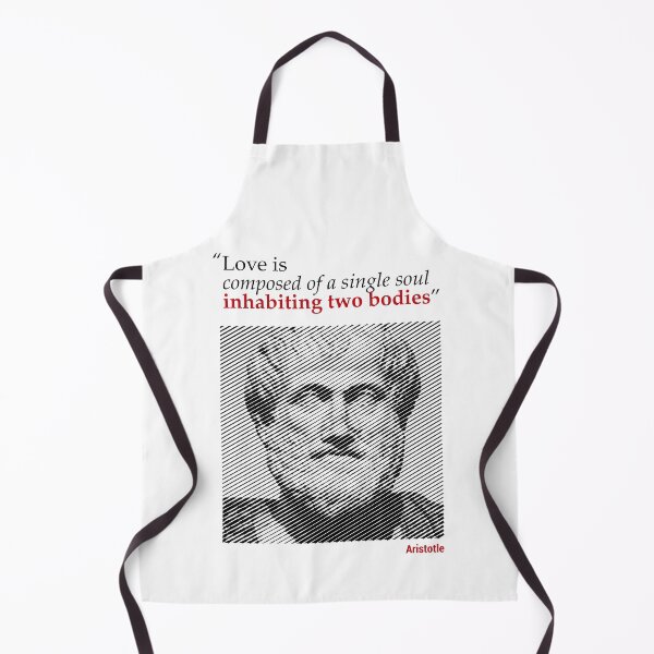 Item preview, Aristotle's Portrait with a Love Quote designed and sold by emotica.