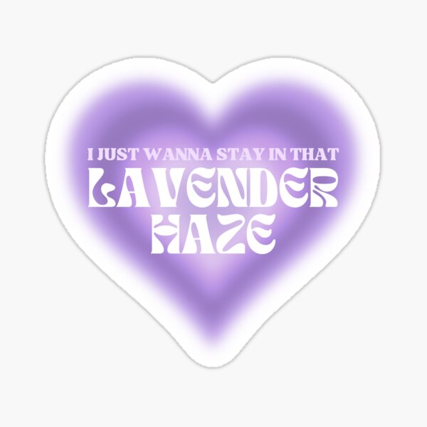 Lavender Haze Stickers for Sale