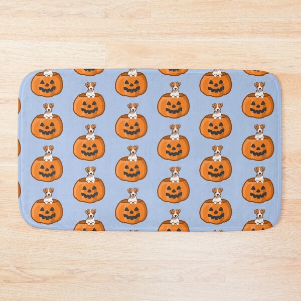 Item preview, Jack Russell in Jack-o'-lantern designed and sold by PupBubble Art.