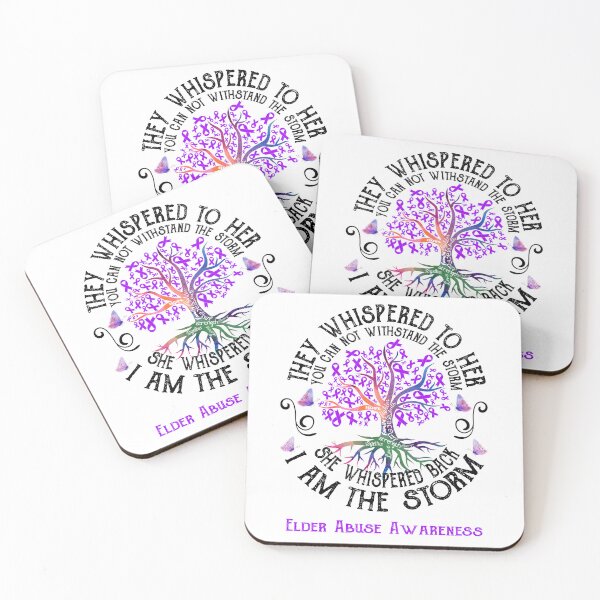 Item preview, Elder Abuse Awareness - Elder Abuse Warrior I Am The Storm designed and sold by RunningShop.