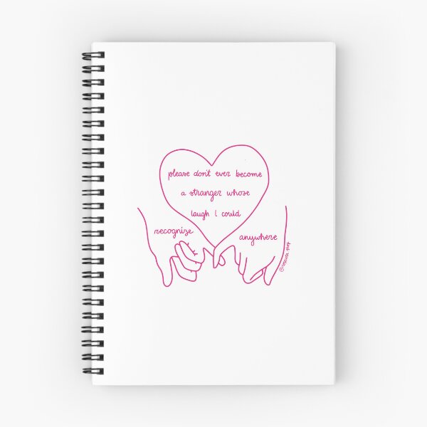 Item preview,  new years day, please dont ever become a stranger whose laugh I could recognize anywhere, taylor swift lyric designed and sold by rosecolashop.
