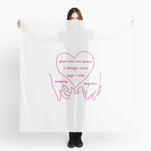 Item preview, new years day, please dont ever become a stranger whose laugh I could recognize anywhere, taylor swift lyric designed and sold by rosecolashop.