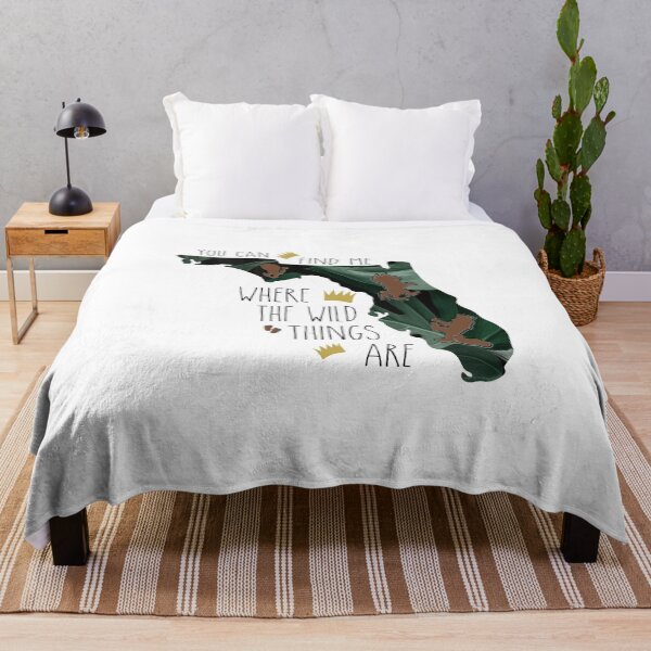 Item preview, You Can Find Me Where the Wild Things Are Florida designed and sold by JCL Design Studio.