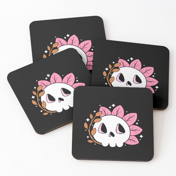 Item preview, Leafy Skull (Orange) designed and sold by Kimberly Sterling.