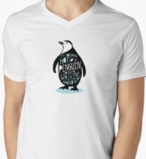 Too Damn Hot Men's V-Neck T-Shirt