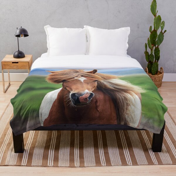 Aperçu de l'œuvre Cheval mignon beau cheval islandais créée et vendue par ONORMAL.