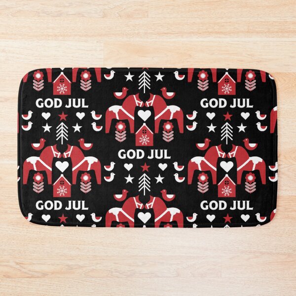 Item preview, God Jul Swedish Xmas Folk Art designed and sold by planetmarsstore.