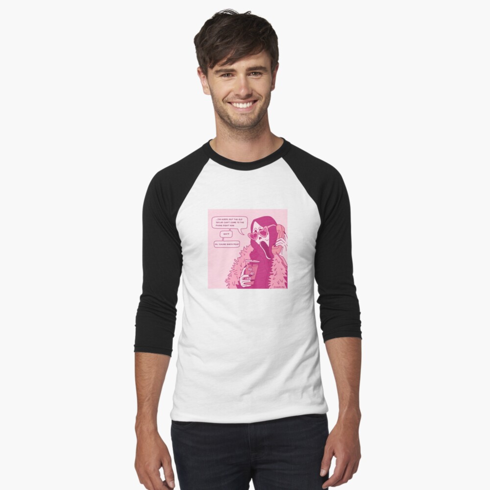 Item preview, Baseball ¾ Sleeve T-Shirt designed and sold by rosecolashop.