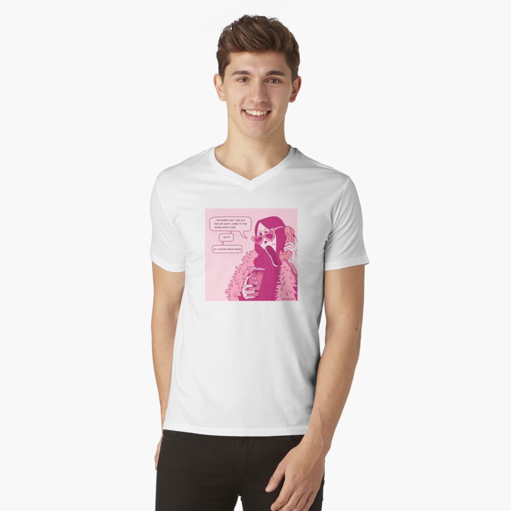 Item preview, V-Neck T-Shirt designed and sold by rosecolashop.