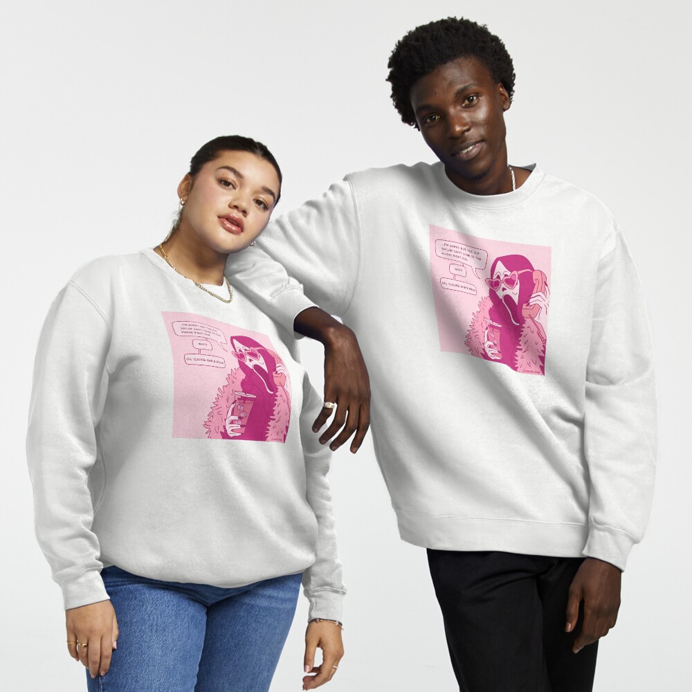 Item preview, Pullover Sweatshirt designed and sold by rosecolashop.