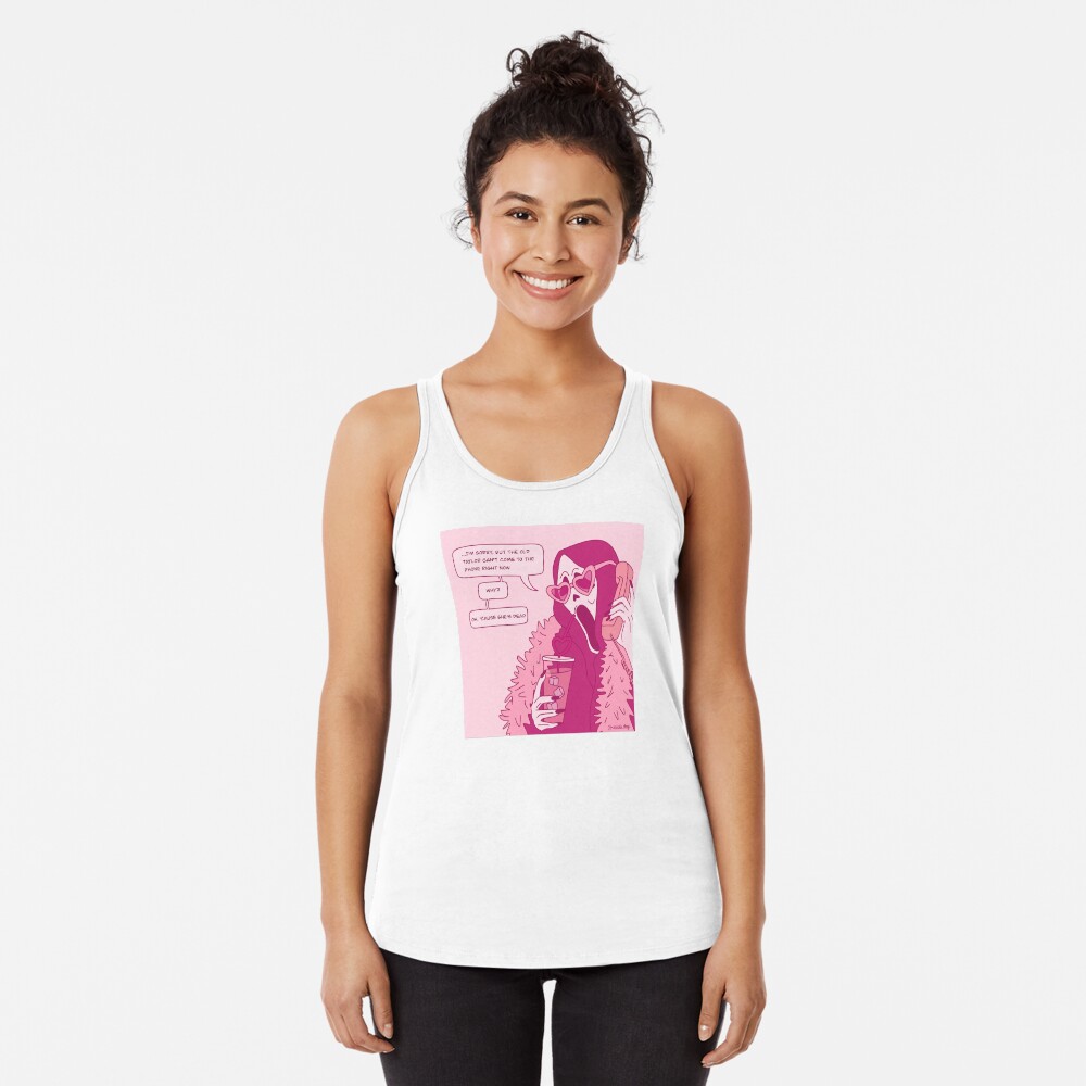 Item preview, Racerback Tank Top designed and sold by rosecolashop.