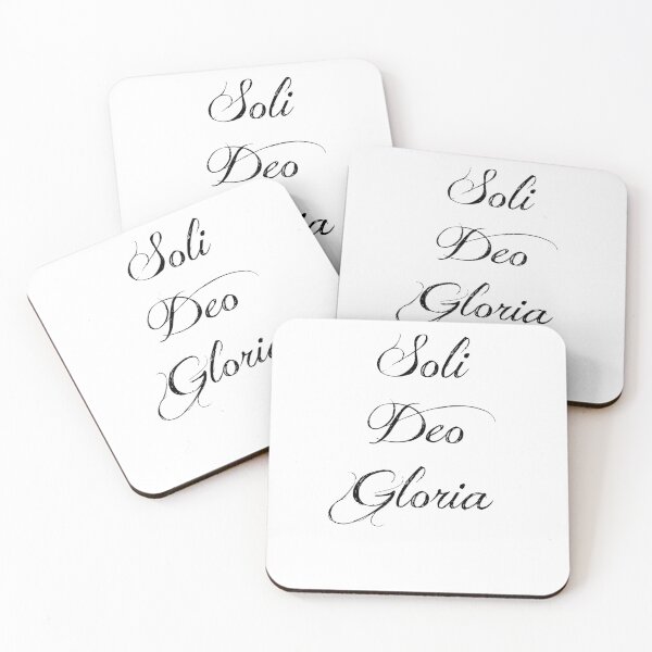 Item preview, Soli Deo Gloria - Glory to God Alone designed and sold by BlackGrain.