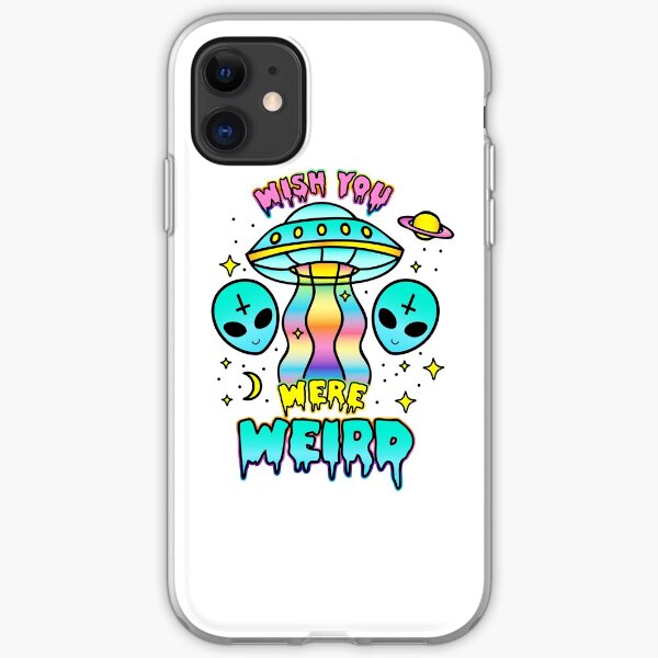 Wish You Were Weird iPhone Soft Case