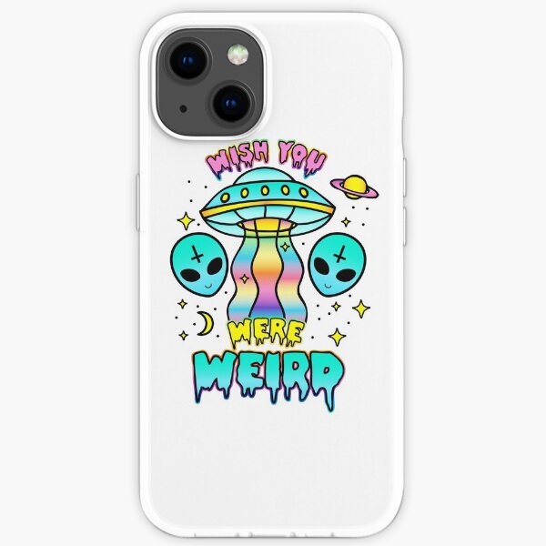 Wish You Were Weird iPhone Soft Case