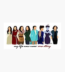 Regina Mills - Hero/Villain Photographic Print