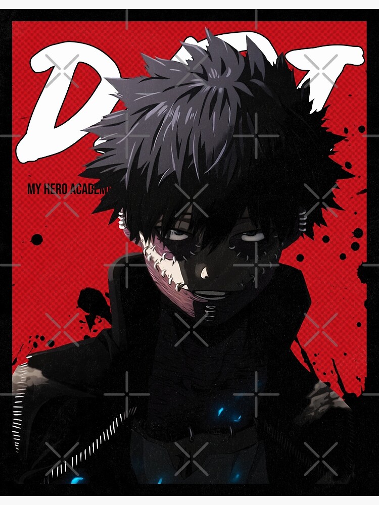 Dabi Toya Todoroki My Hero Academia Red Comic Design Poster For Sale By Ikaxii Redbubble 1662