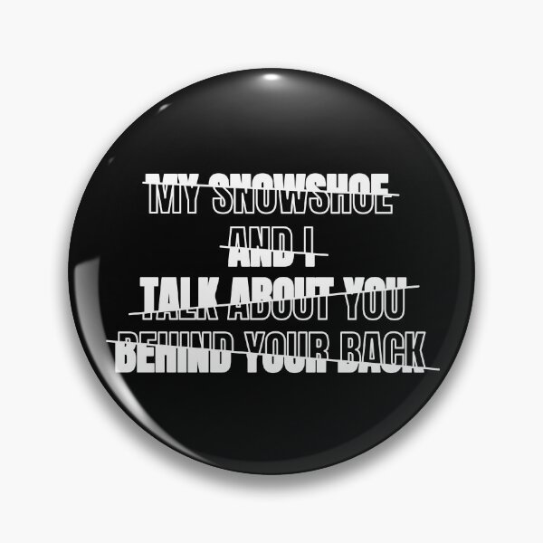 Item preview, My Snowshoe and I Talk About You Behind Your Back Funny Typography Snowshoe Cat Owner Quote designed and sold by thecatcouch.