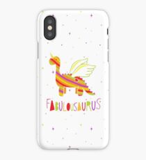 Fabulousaurus iPhone Case
