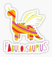 Fabulousaurus Sticker