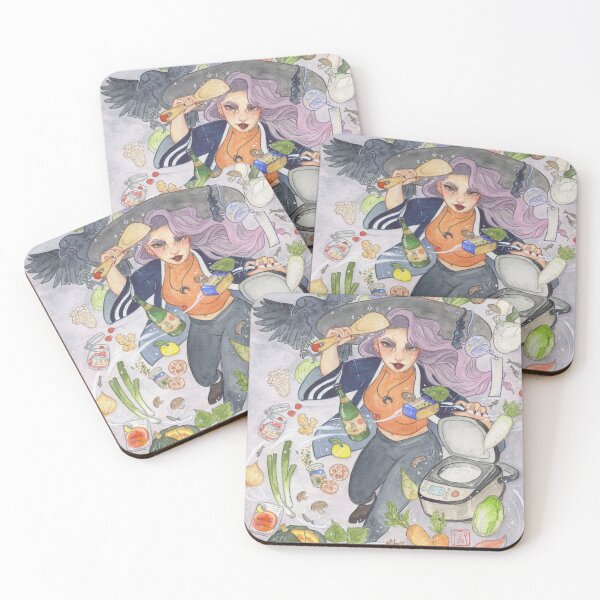 Item preview, Nara x Rice Cooker Witch designed and sold by A Miyako M Illustrations.