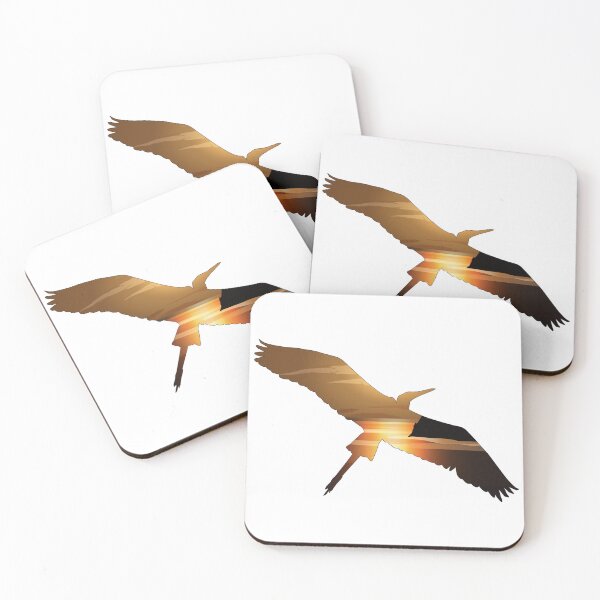 Item preview, Sunrise Heron designed and sold by damonasplace.