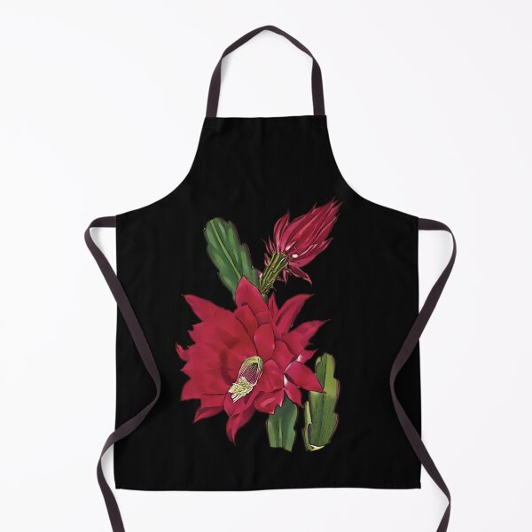 Item preview, RED FLOWER CACTUS designed and sold by MicbellaArt.