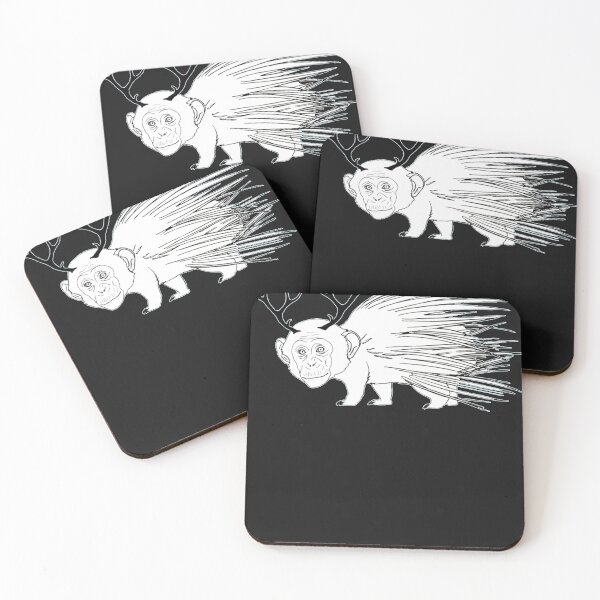 Item preview, Monkey Antlers Porcupine  designed and sold by CedricDavis.