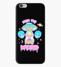 Ich wünschte du wärst seltsam (Pastell) iPhone-Hülle & Cover