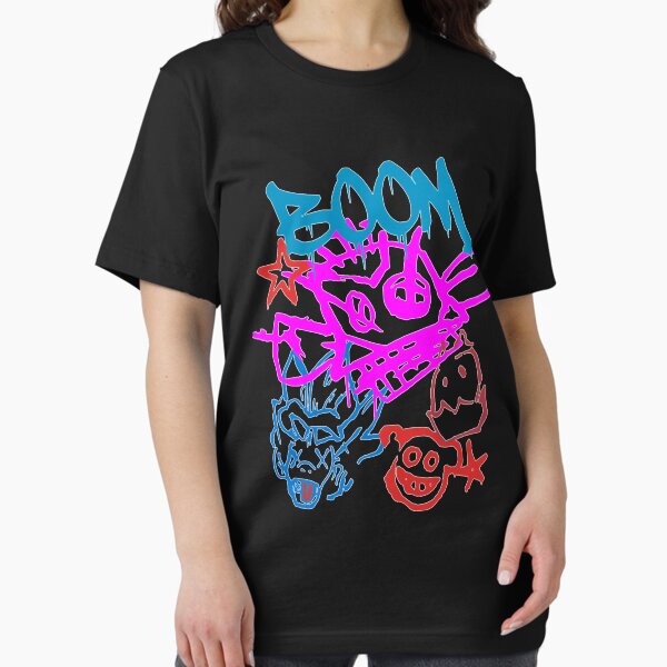 Vista previa del artículo con la obra «Mono graffiti - Boom», diseñado y vendido por CedricDavis.