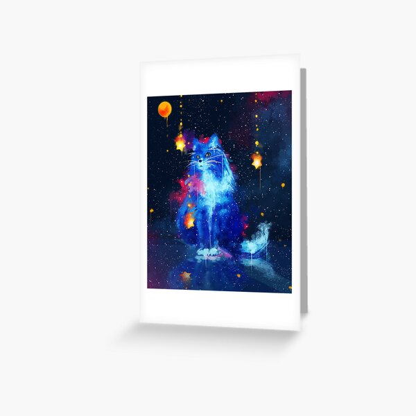 Artikel-Vorschau von Kosmische Katze, designt und verkauft von SeerStuff.