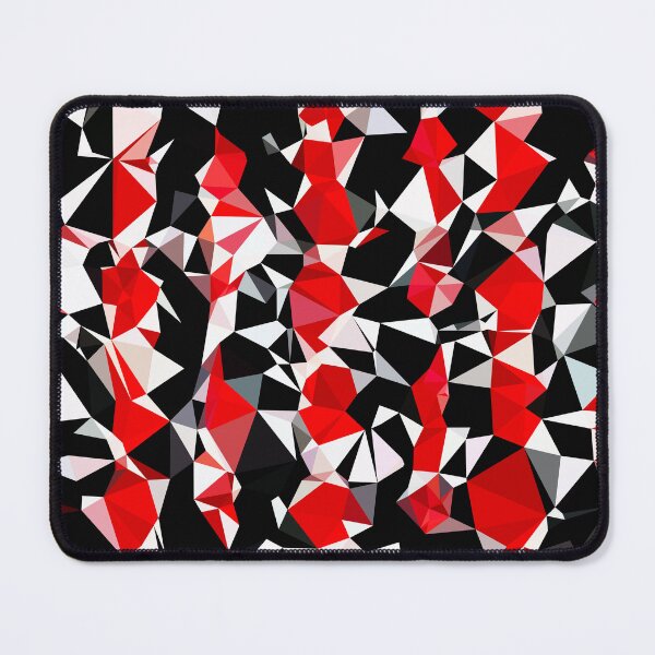 Item preview, Red black pixeled remixed designed and sold by mwebba2005.