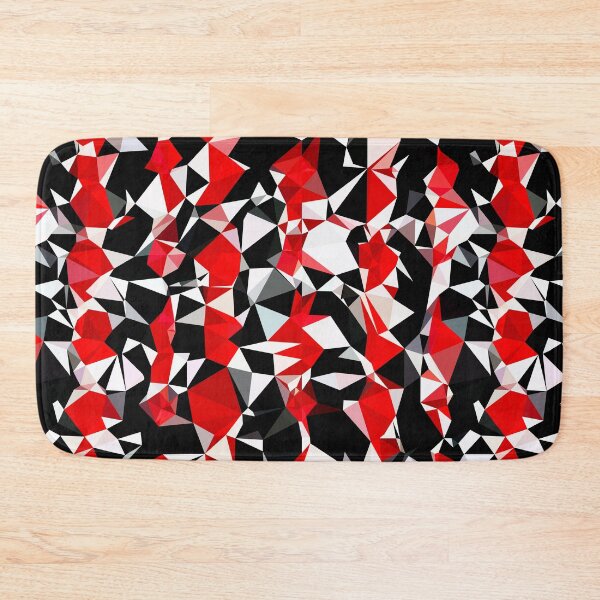 Item preview, Red black pixeled remixed designed and sold by mwebba2005.