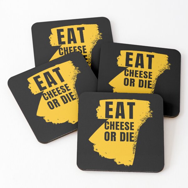 Item preview,  Eat Cheese Or Die designed and sold by Ahmed  Feki.