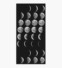 Tumblr Moon Phase Design Photographic Print