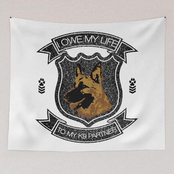 Item preview, I OWE MY LIFE TO MY K9 PARTNER designed and sold by KAMOS.