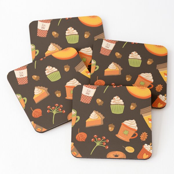 Item preview, Pumpkin Spice Pattern designed and sold by TheCatmeow2000.