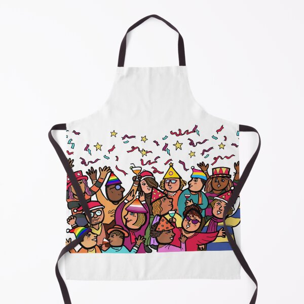 Item preview, A group of diversity of gay lgbtq and lesbian people celebrate party designed and sold by Nalidsa Sukprasert.