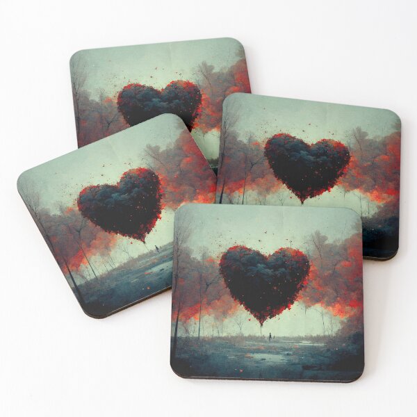 Item preview, Burnt Up Love designed and sold by ArtMadeByAI.