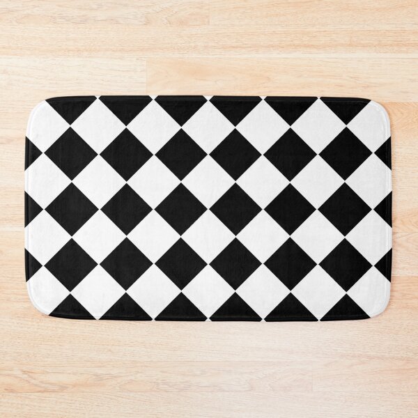 Aperçu de l'œuvre Cellule oblique noire et blanche. créée et vendue par fuzzyfox.