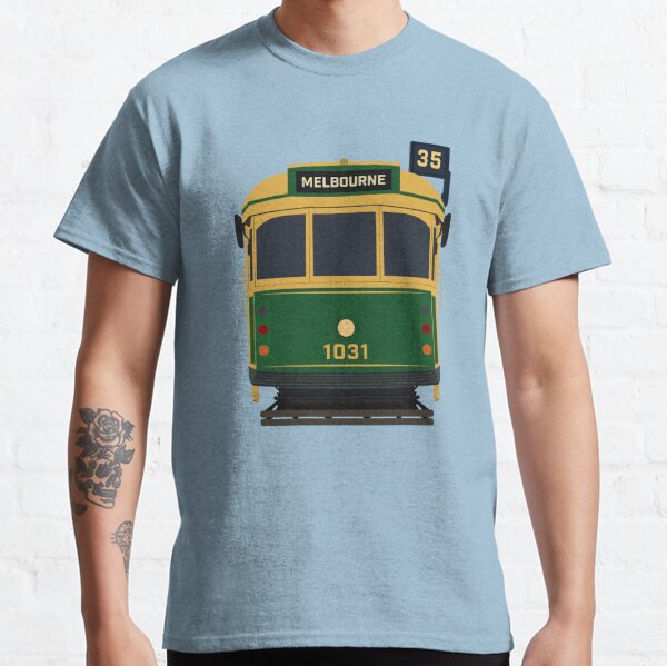 Melbourne Tram, W-Class Front View  Classic T-Shirt